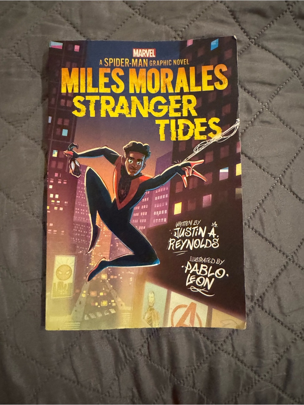 Marvel Miles Morales Graphic Novel Stranger Tides